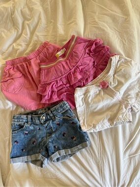 Girls' Mix: Boden Pink Ruffle Skirt, Beaufort  Bonnet Shorts , Cat a Jack skirts